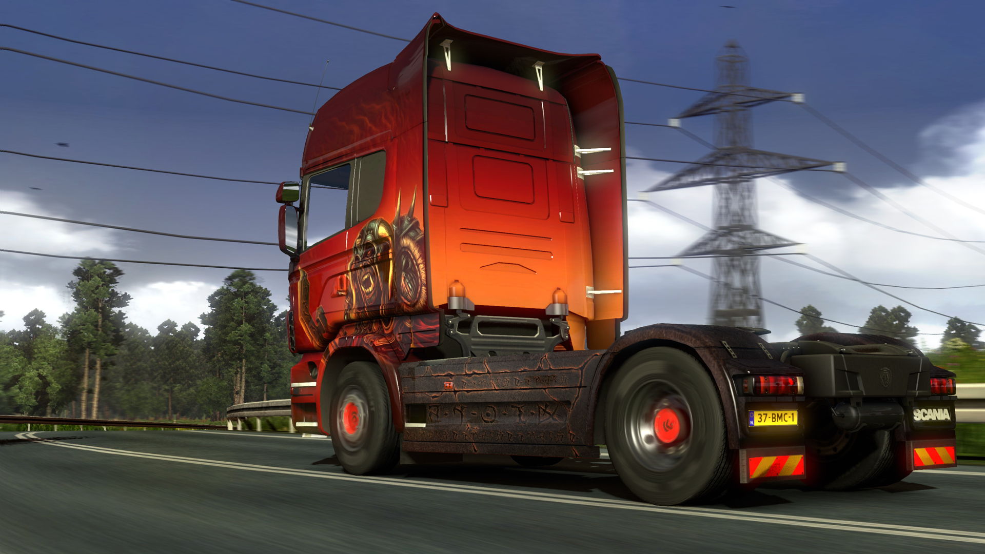 Euro Truck Simulator 2 - Fantasy Paint Jobs Pack screenshot
