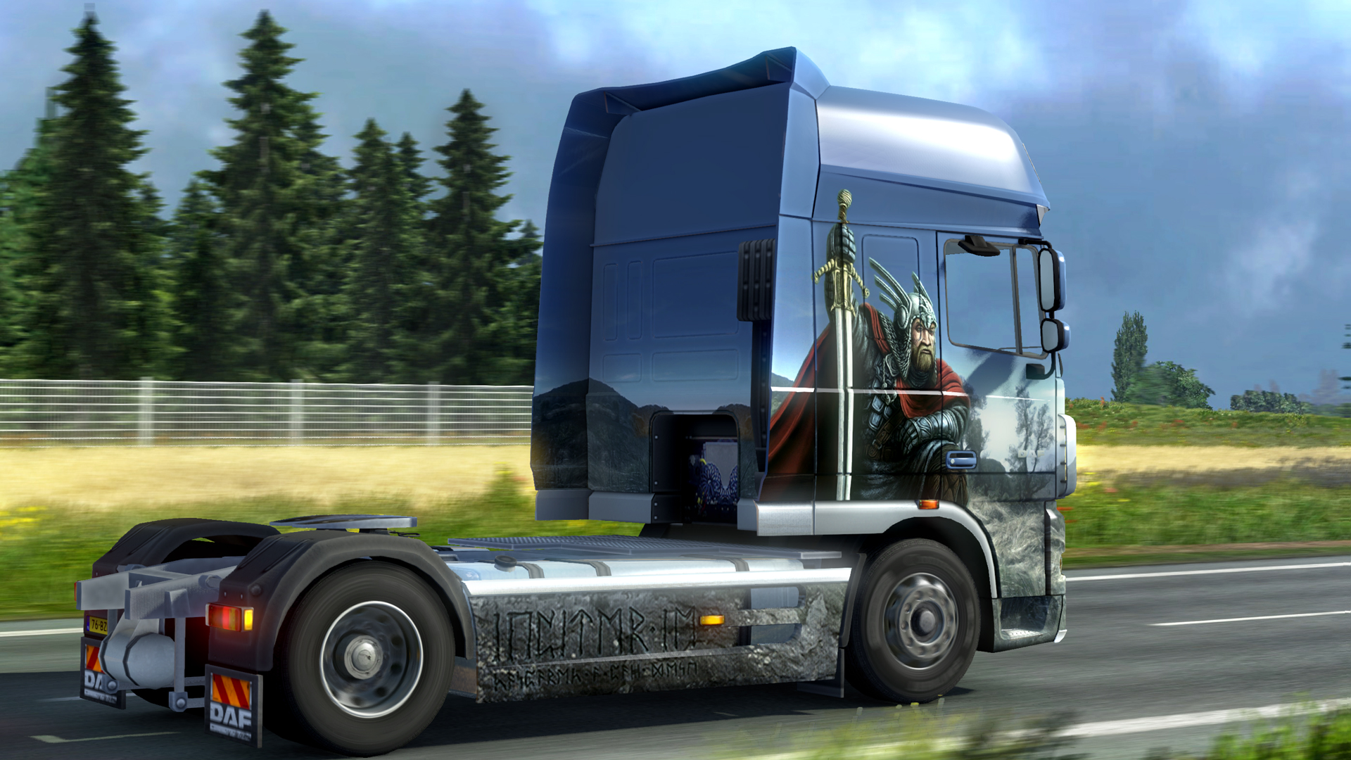 Euro Truck Simulator 2 - Fantasy Paint Jobs Pack screenshot