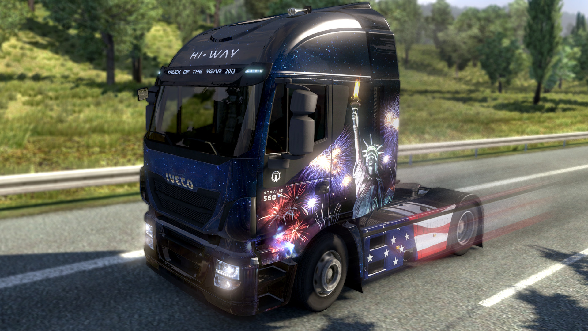 Euro Truck Simulator 2 - USA Paint Jobs Pack screenshot