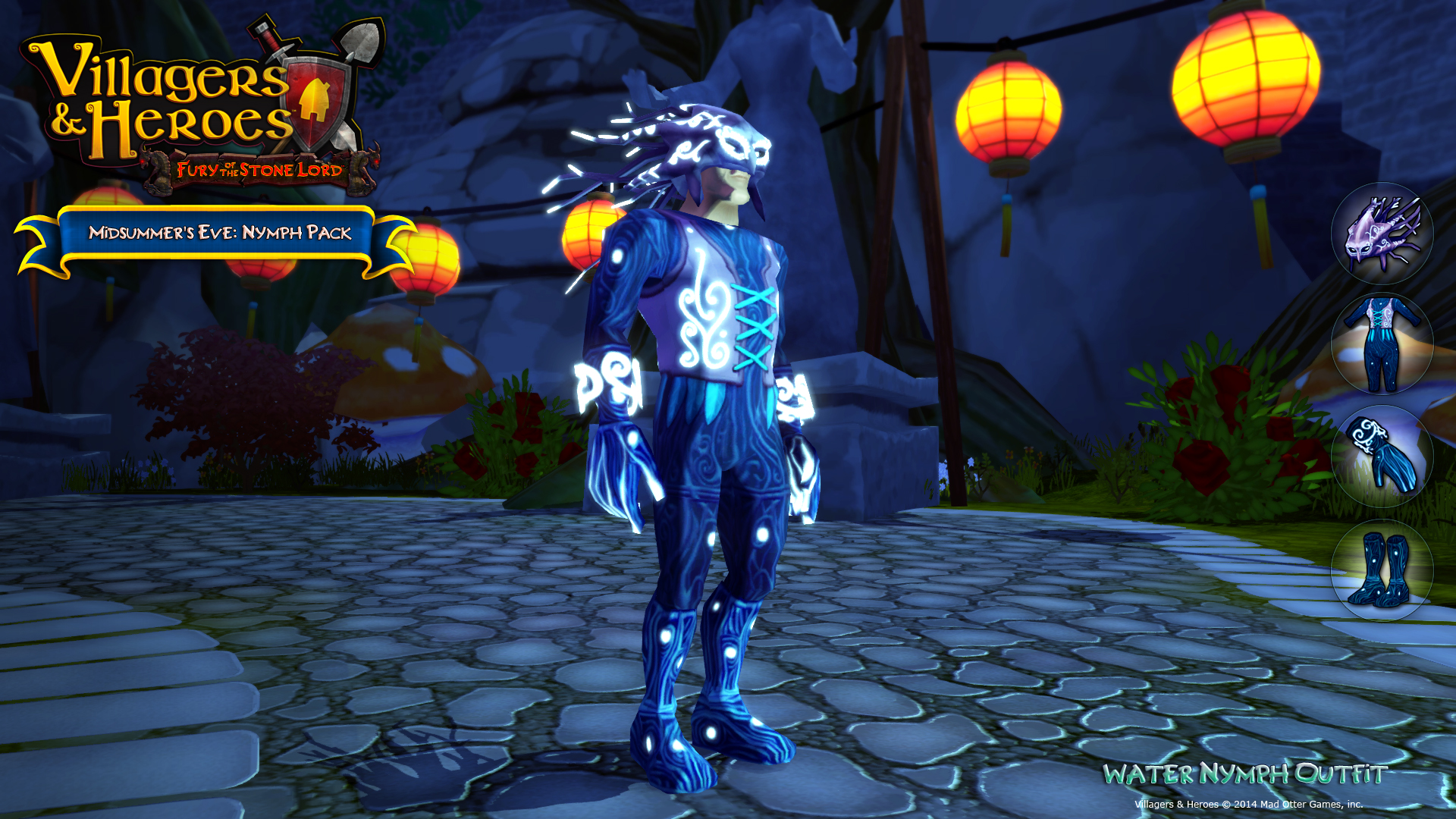 Villagers and Heroes: Midsummer's Eve Nymph Pack screenshot