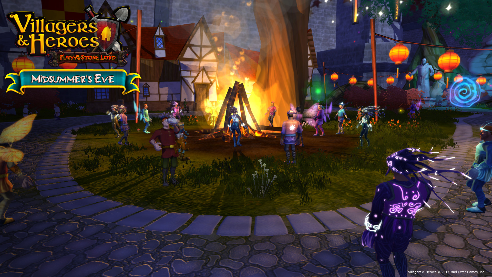 Villagers and Heroes: Midsummer's Eve Lantern Pack screenshot