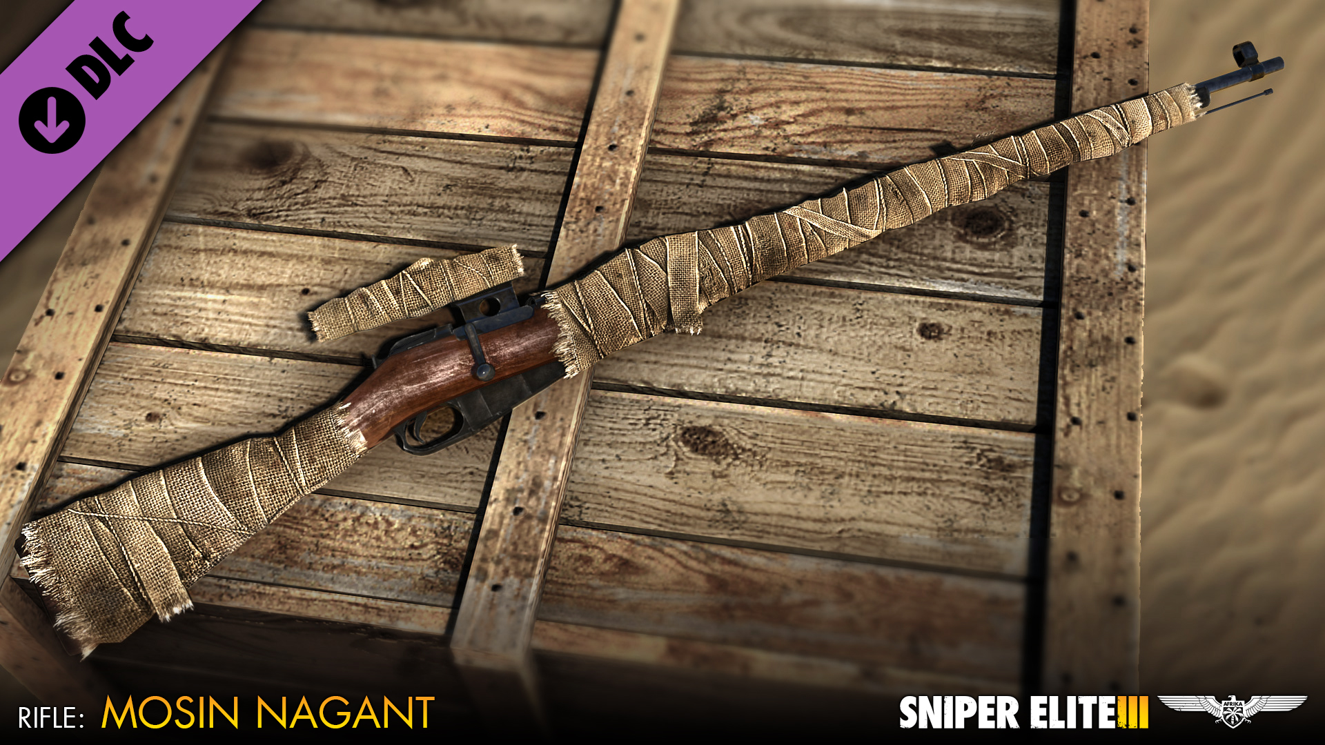 Sniper Elite 3 - Camouflage Weapons Pack screenshot