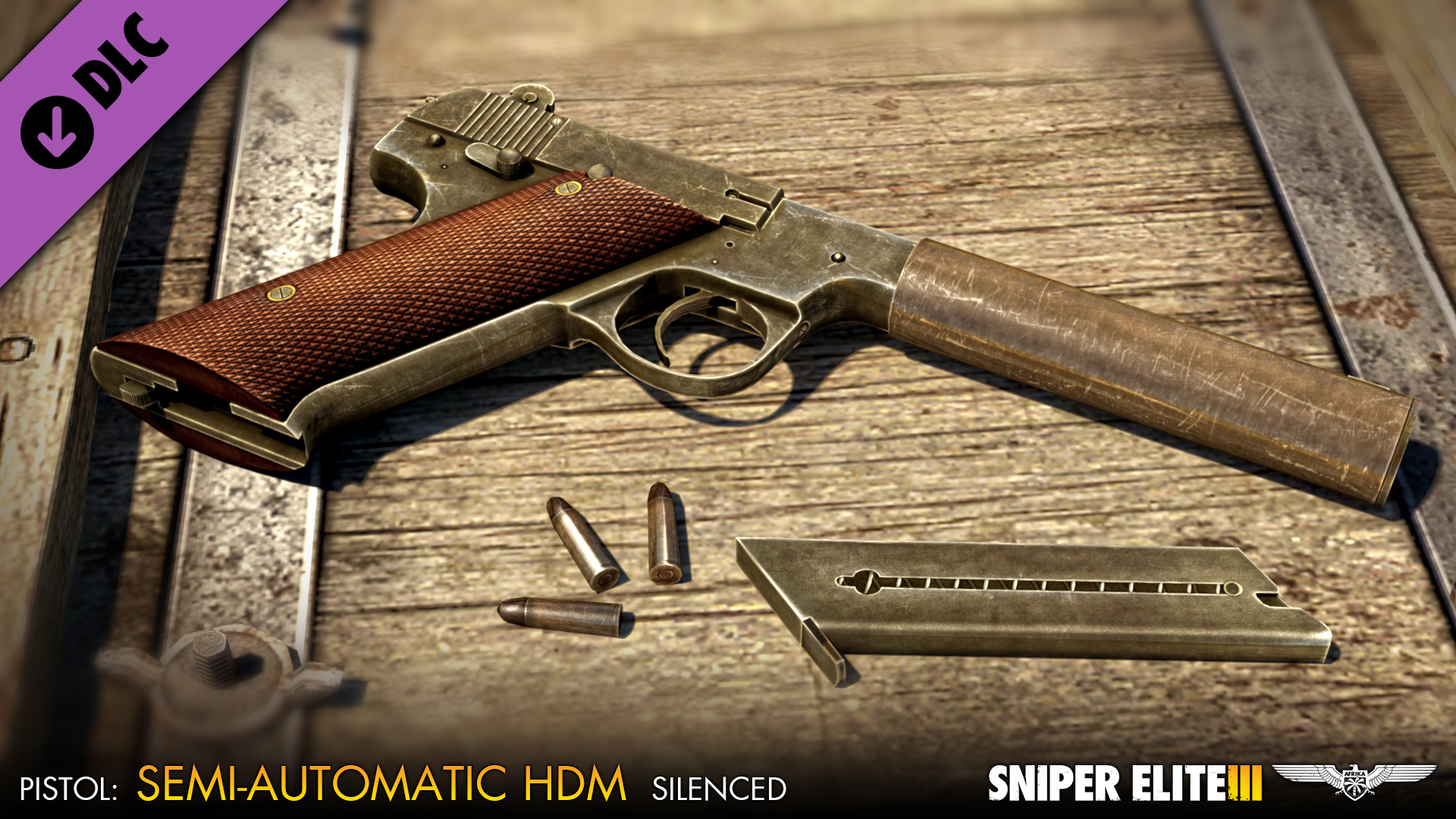 Sniper Elite 3 - Camouflage Weapons Pack screenshot