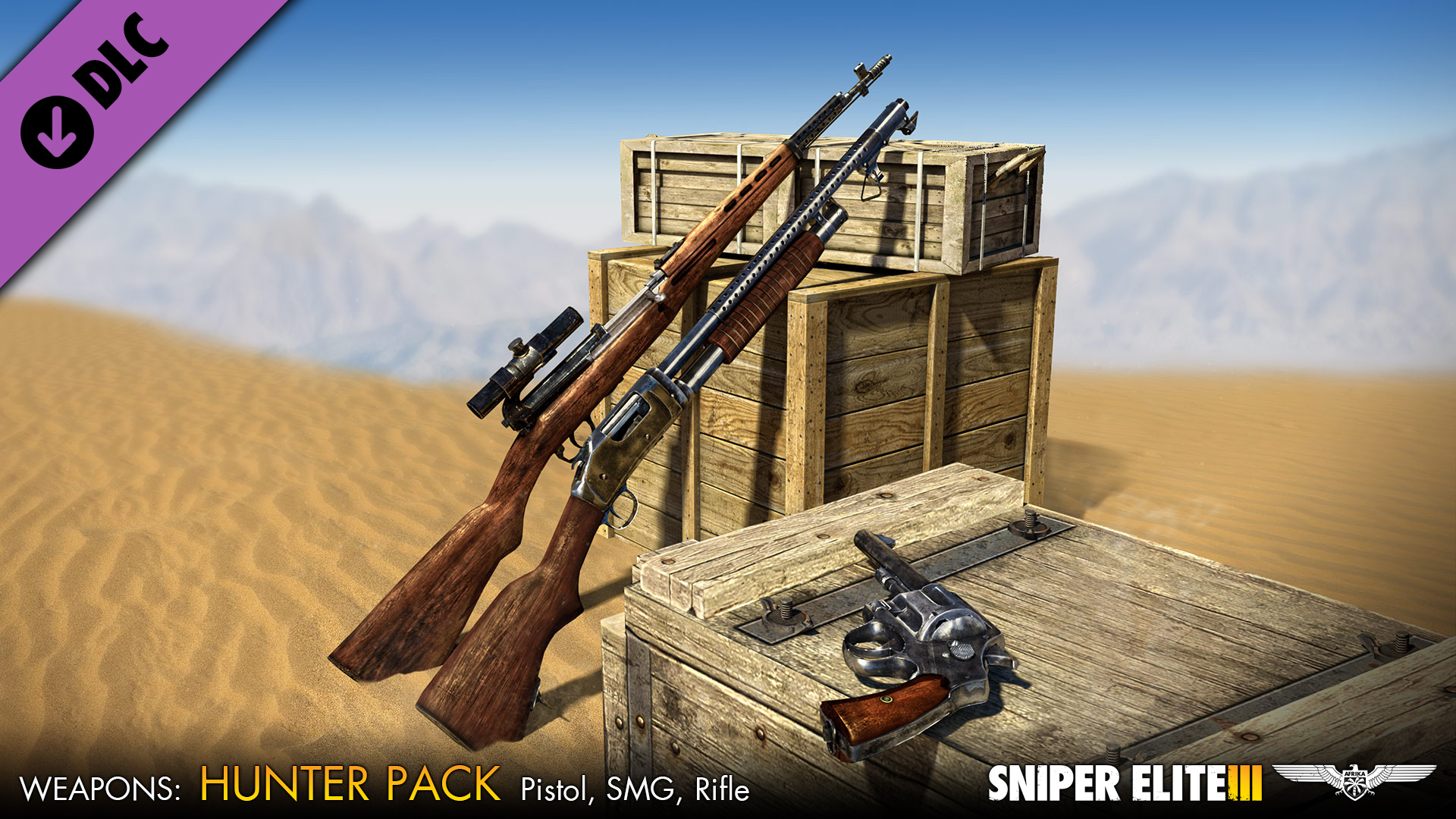 Sniper Elite 3 - Hunter Weapons Pack screenshot