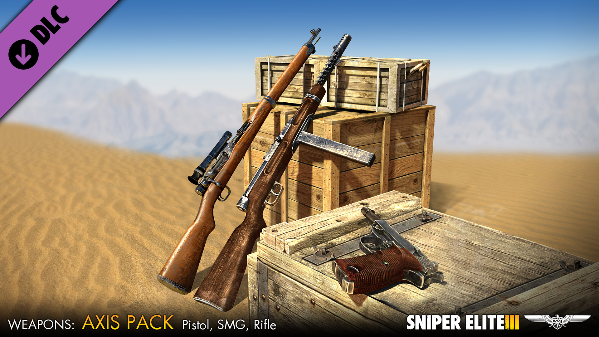 Sniper Elite 3 - Axis Weapons Pack screenshot