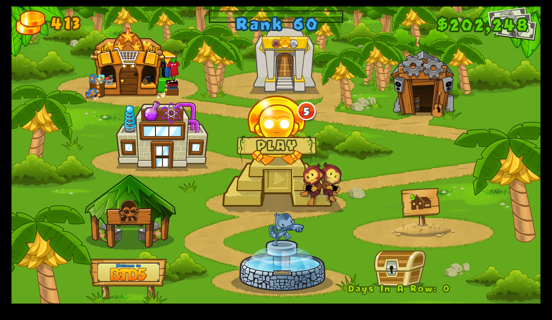 Where Can I Play Bloons Td 5 Deluxe 1 0 5 Game For Free