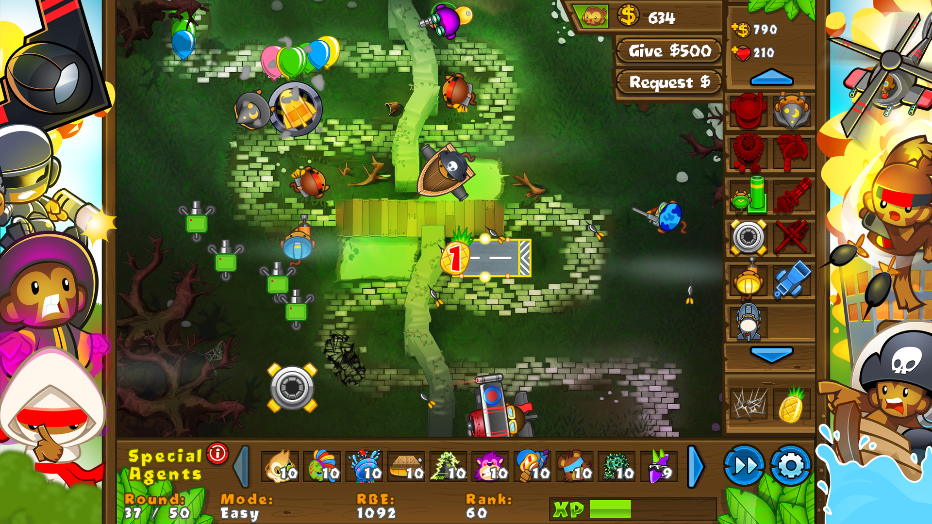bloons td 5 online free