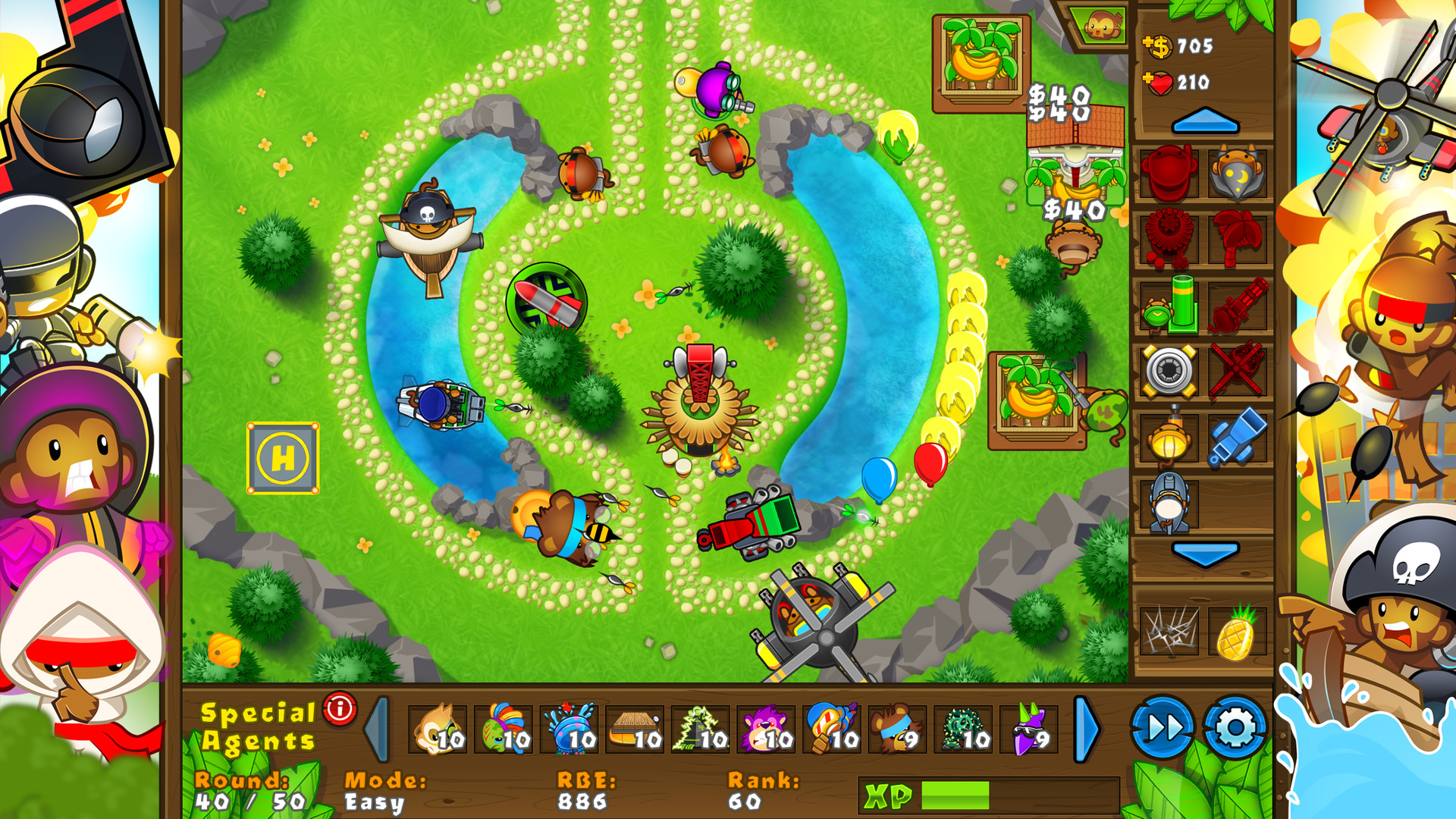 download game bloons tower defense 5 free