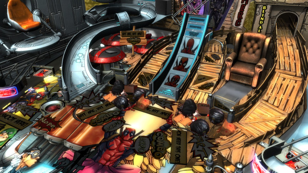 скриншот Pinball FX2 - Deadpool Table 2