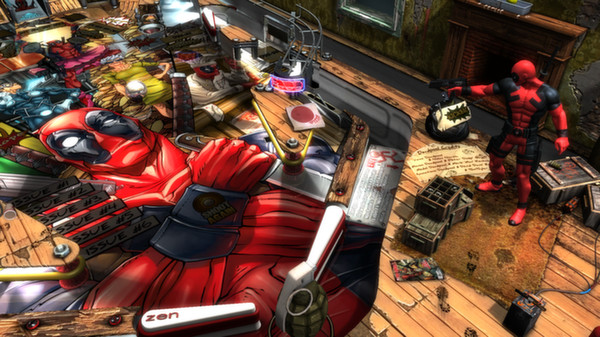 скриншот Pinball FX2 - Deadpool Table 5