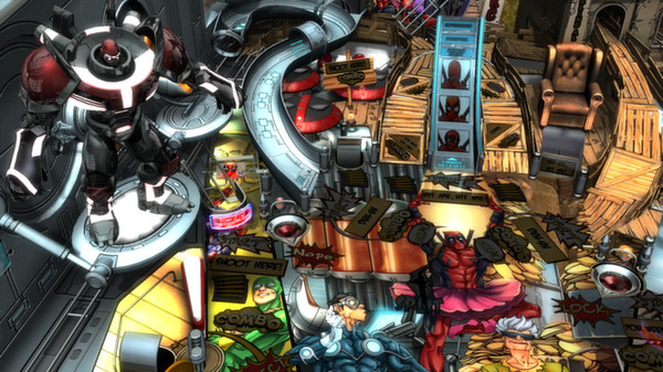 скриншот Pinball FX2 - Deadpool Table 3