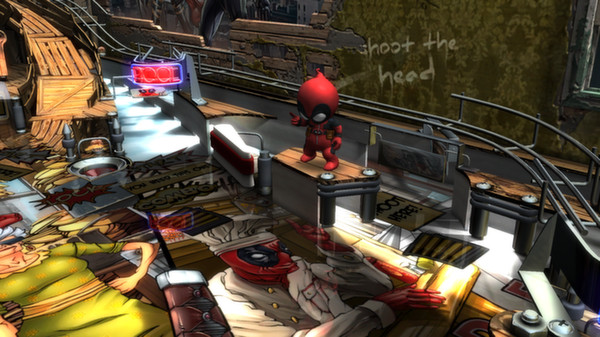 скриншот Pinball FX2 - Deadpool Table 0