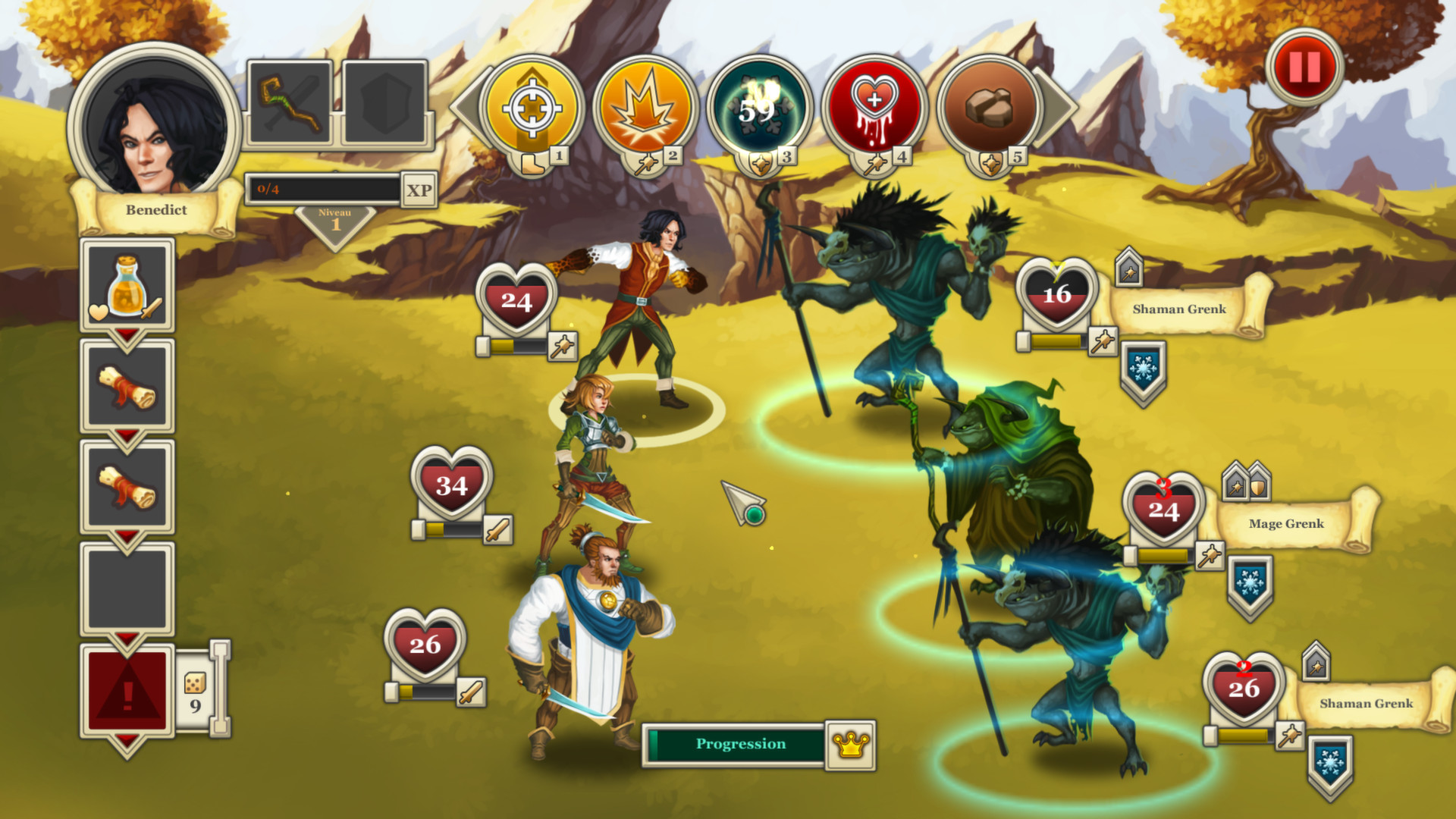 Heroes & Legends: Conquerors of Kolhar screenshot