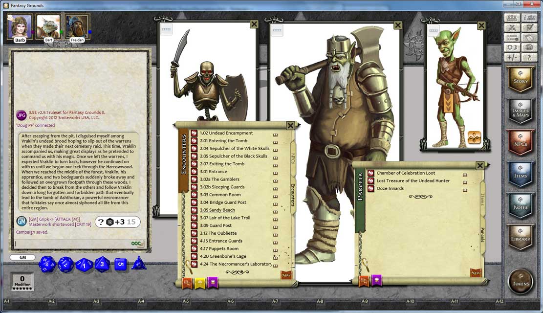 Fantasy Grounds - PFRPG Curse of the Sickled Hand screenshot