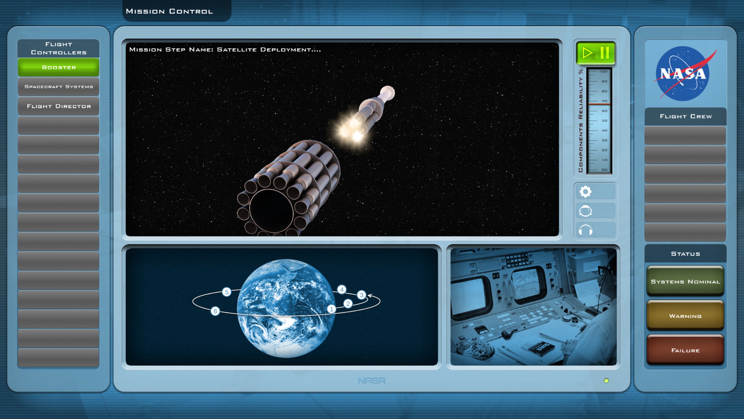 Buzz Aldrin's Space Program Manager screenshot