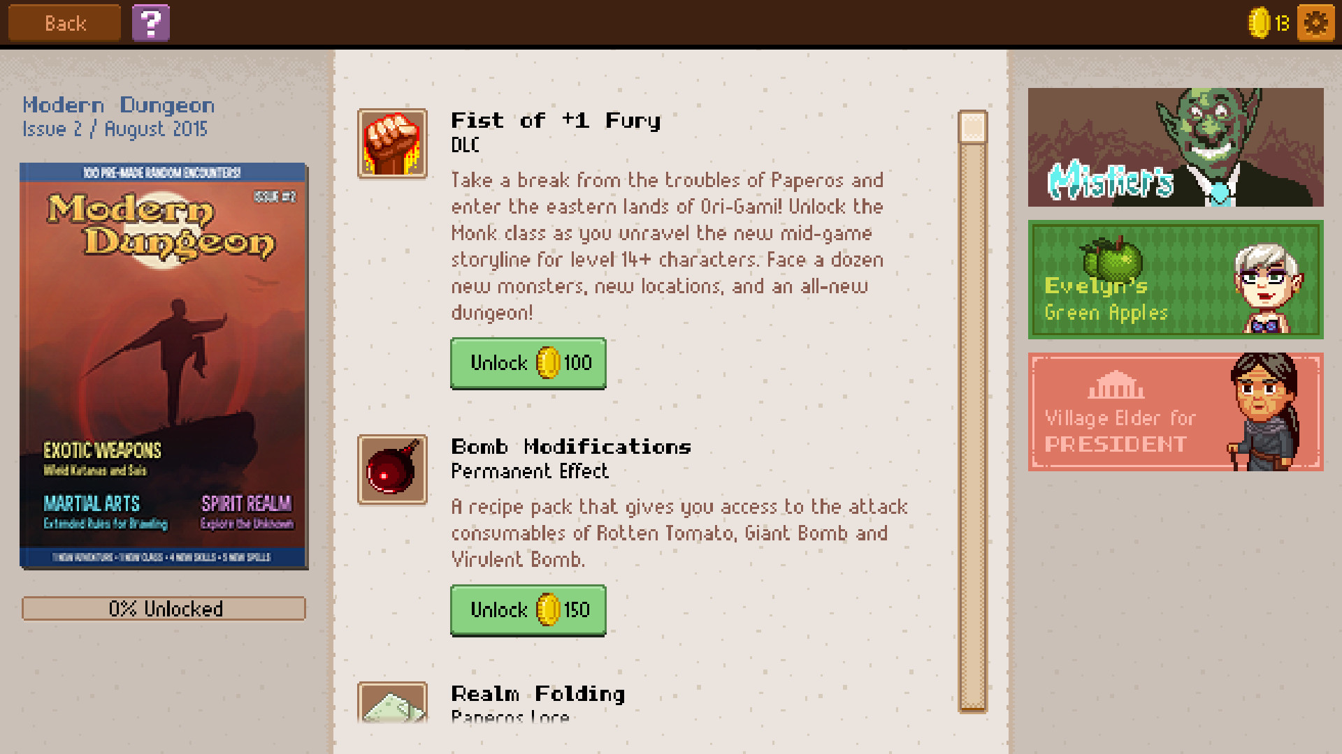 Knights of Pen and Paper 2 screenshot