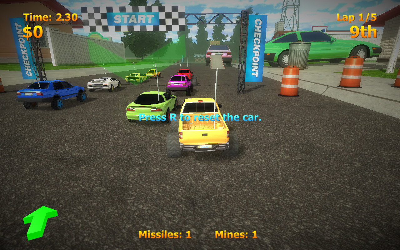 mini motor racing play store
