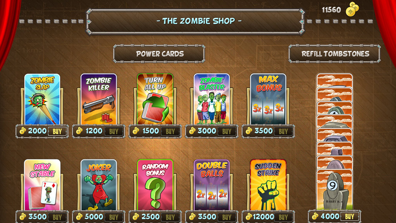Zombie Solitaire screenshot