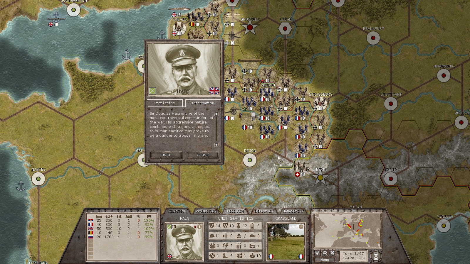 Commander: The Great War screenshot