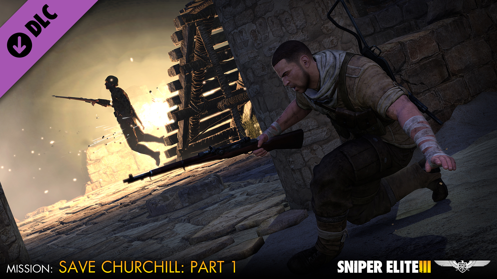 Sniper Elite 3 - Save Churchill Part 1: In Shadows screenshot
