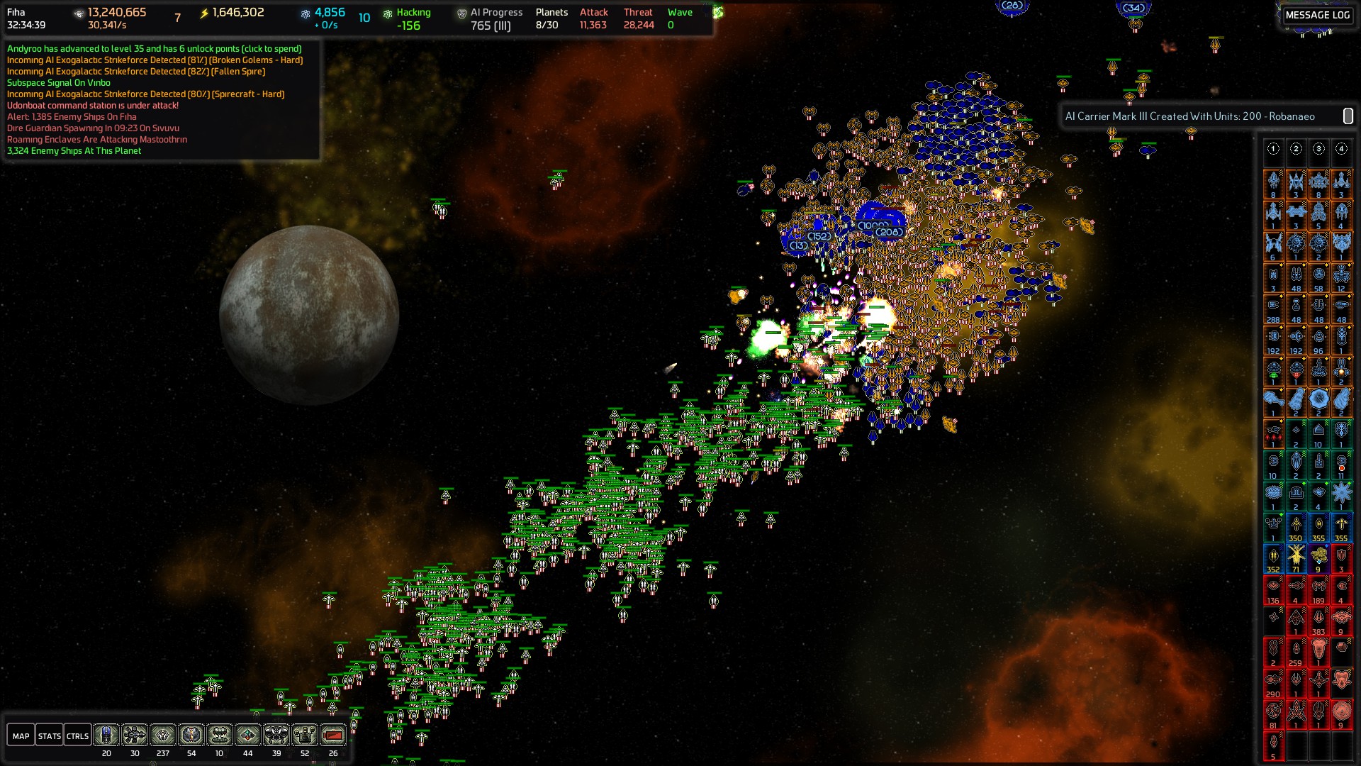 AI War: Destroyer of Worlds screenshot
