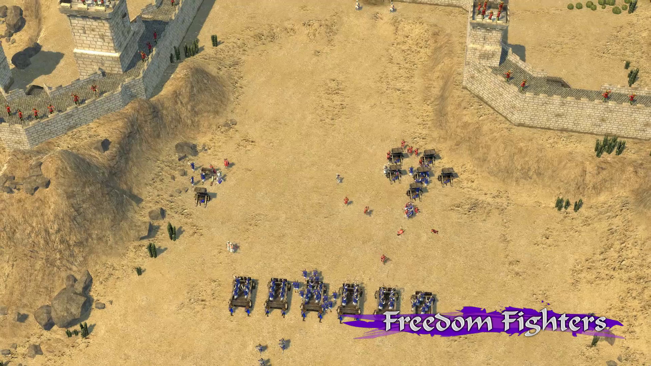 Stronghold Crusader 2: Freedom Fighters mini-campaign screenshot