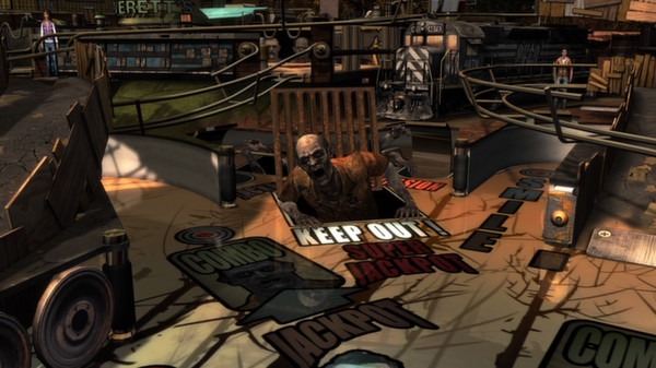 скриншот Pinball FX2 - The Walking Dead Table 2