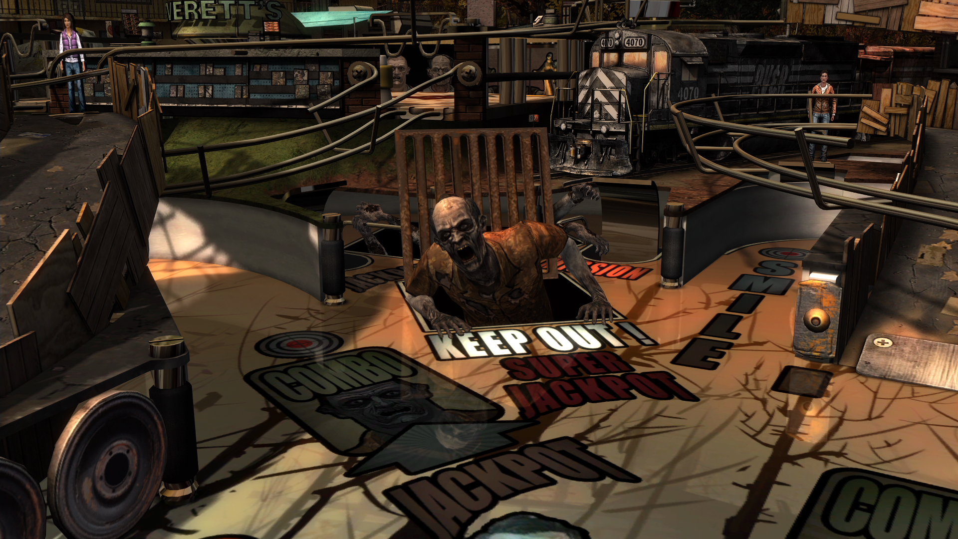 Pinball FX2 - The Walking Dead Table screenshot