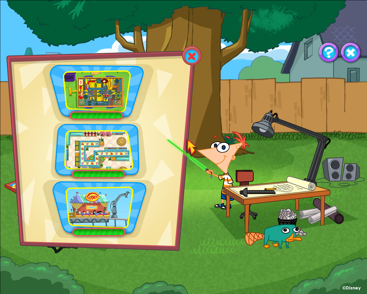 Phineas and Ferb: New Inventions screenshot
