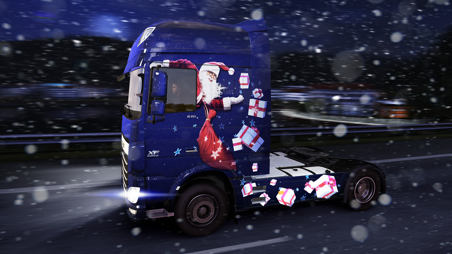 Euro Truck Simulator 2 - Christmas Paint Jobs Pack screenshot