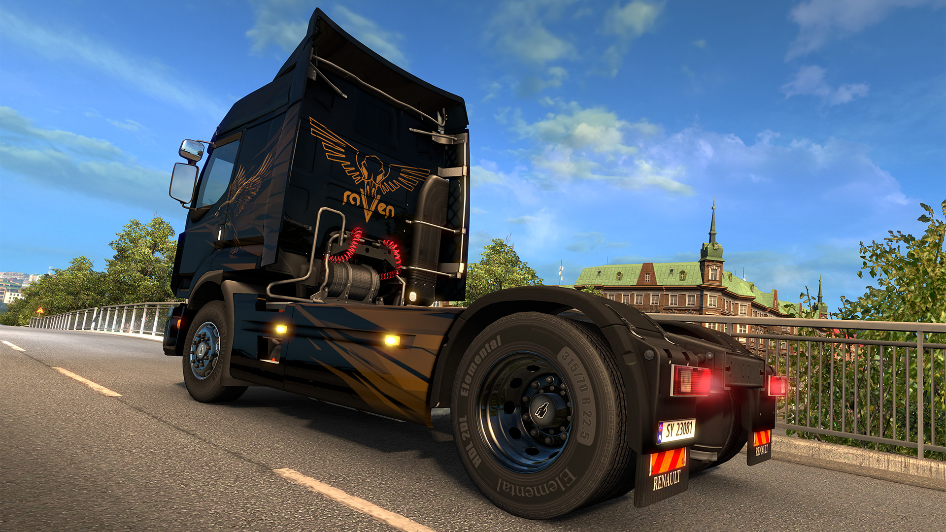Euro Truck Simulator 2 - Raven Truck Design Pack screenshot