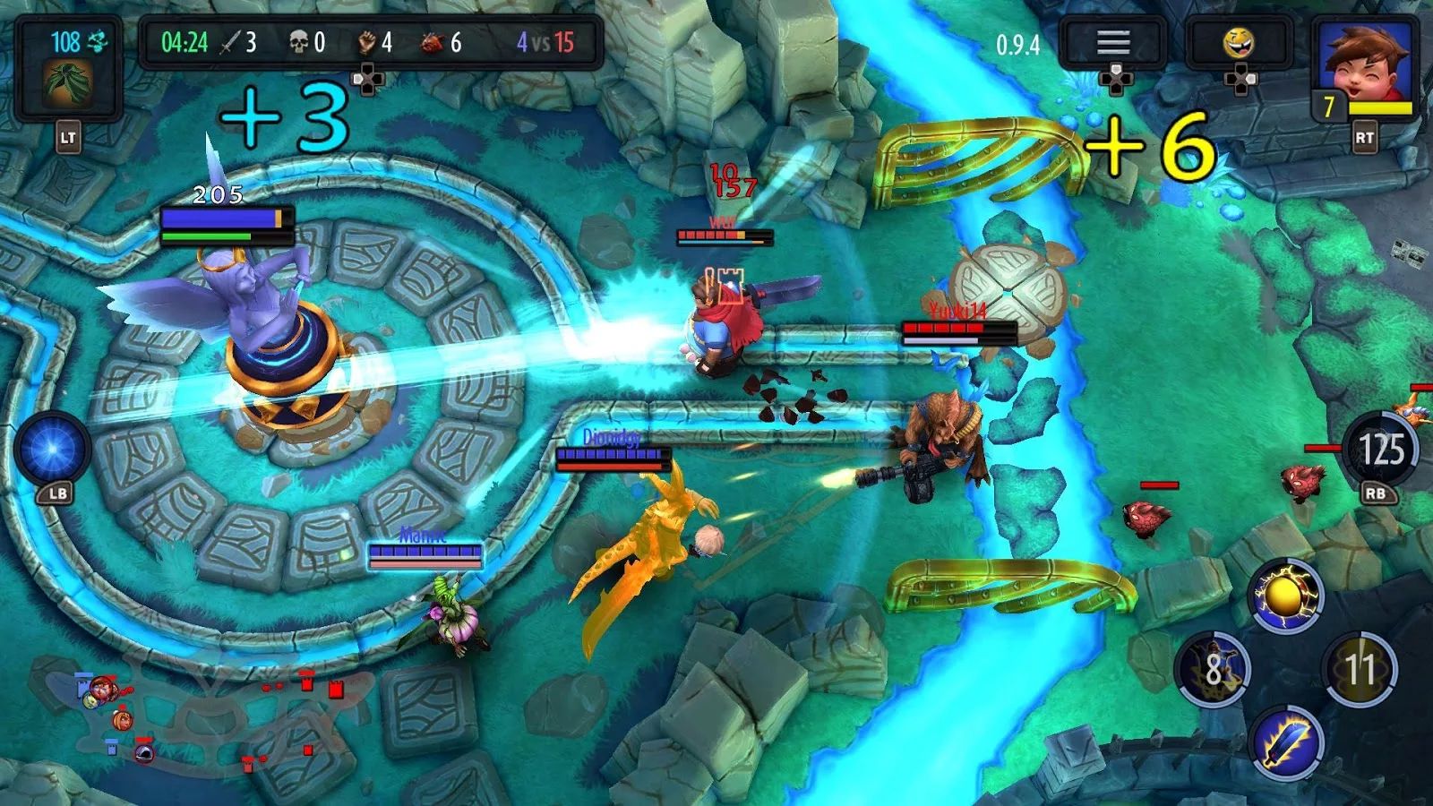 Heroes of SoulCraft - Arcade MOBA screenshot