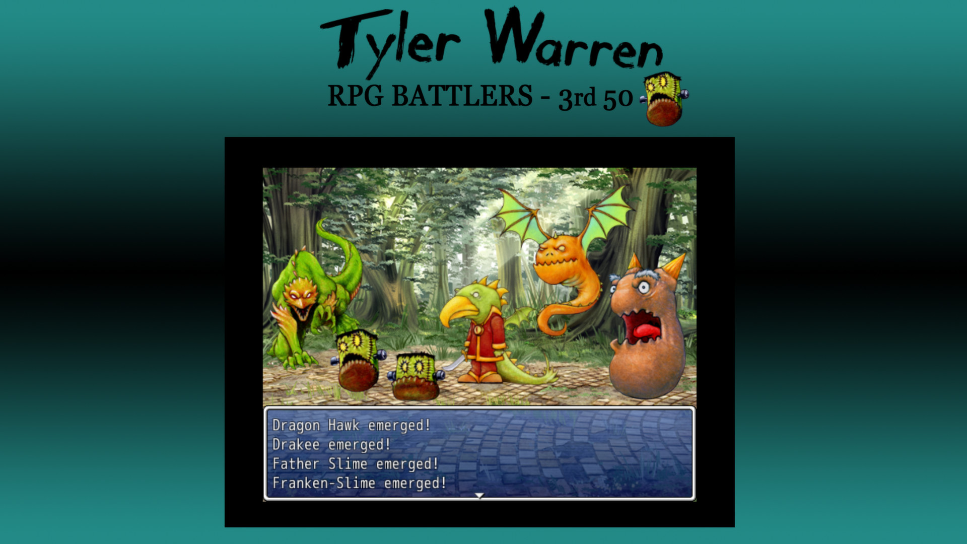 RPG Maker VX Ace - Tyler Warren RPG Battlers - 3rd 50 screenshot