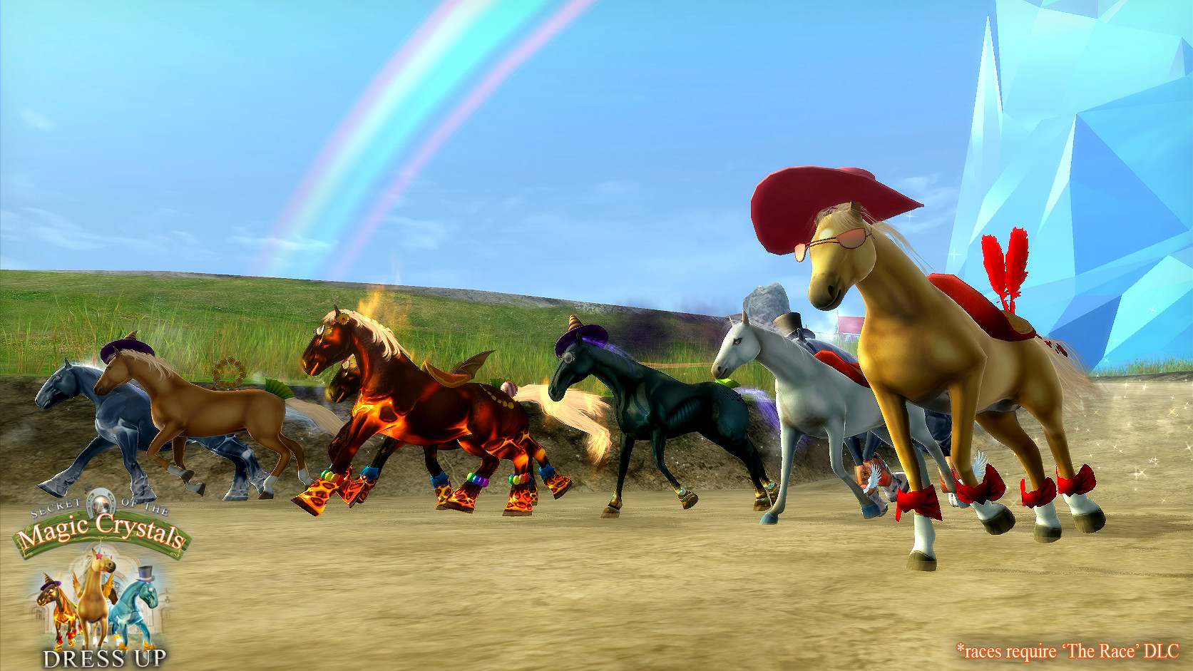 Secret of the Magic Crystals - Dress Up screenshot