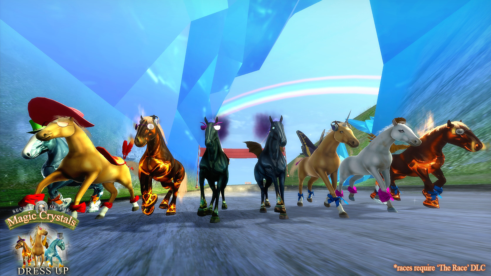 Secret of the Magic Crystals - Dress Up screenshot