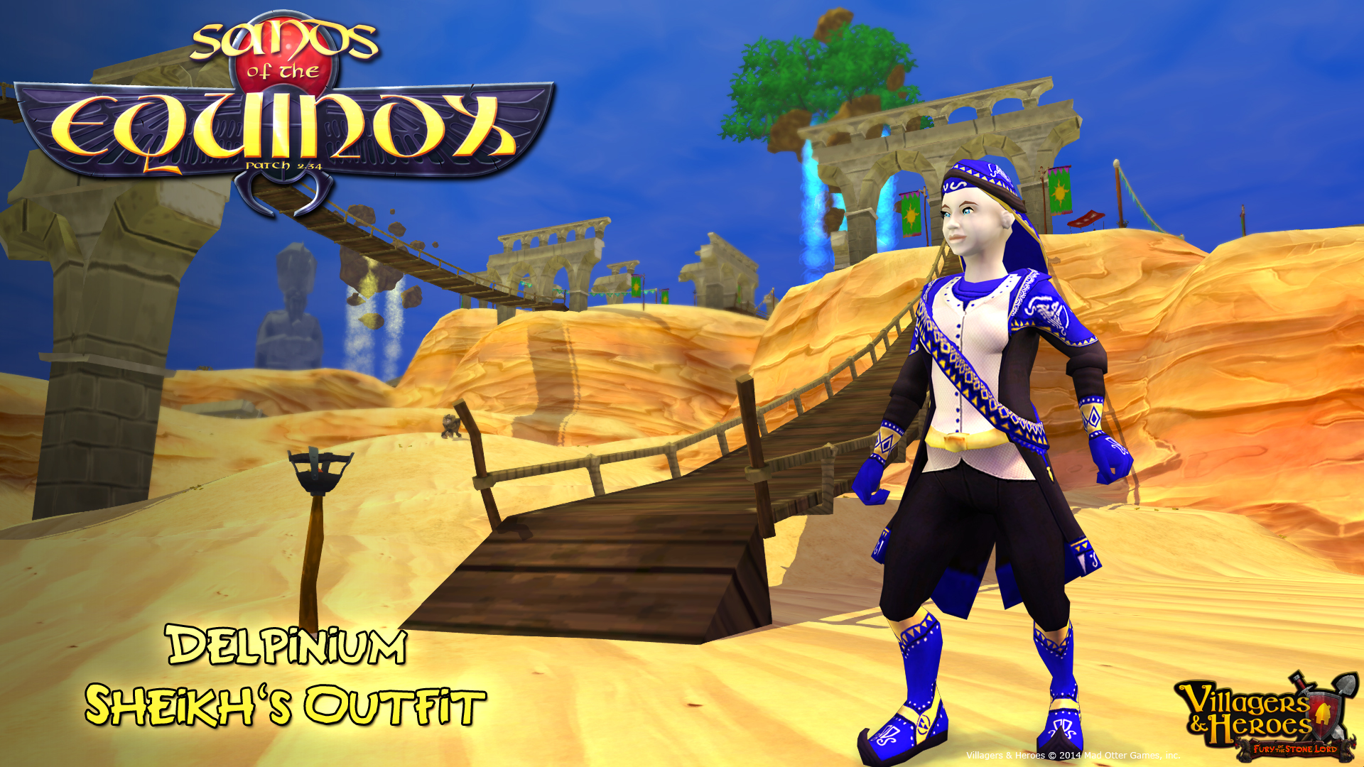 Villagers and Heroes: Sands of the Equinox screenshot