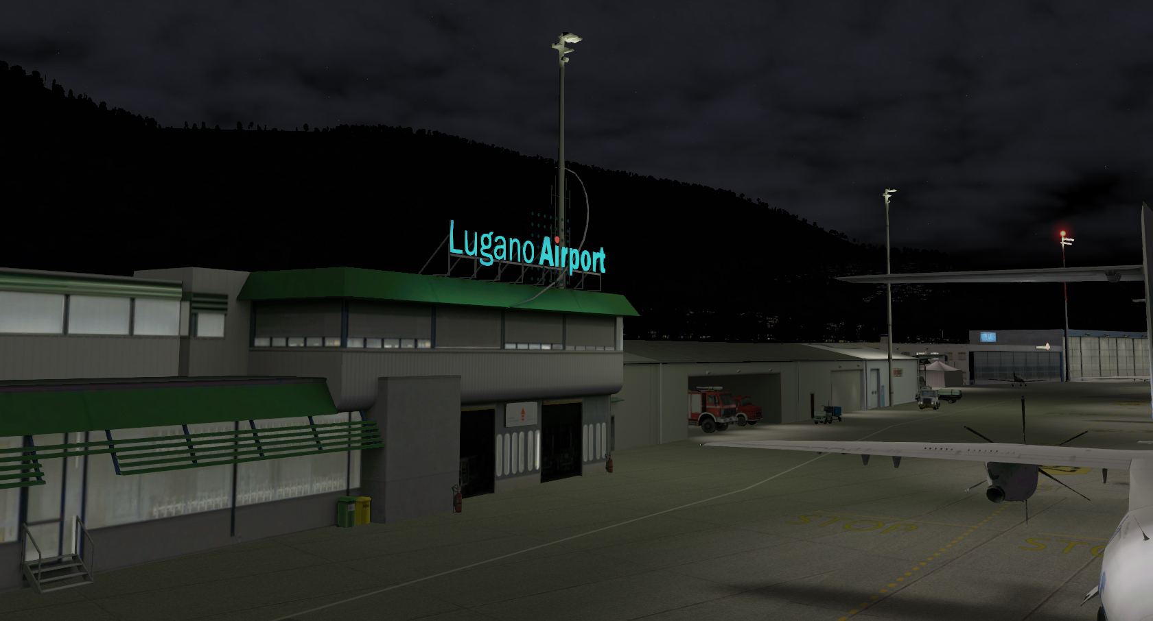 X-Plane 10 AddOn - Aerosoft - Airport Lugano screenshot