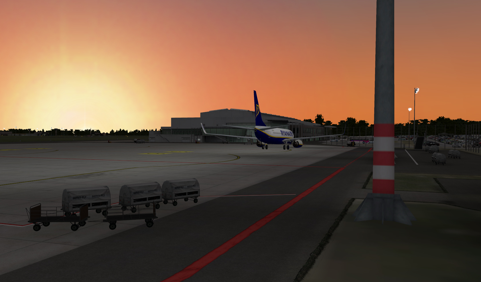 X-Plane 10 AddOn - Aerosoft - Airport Weeze screenshot