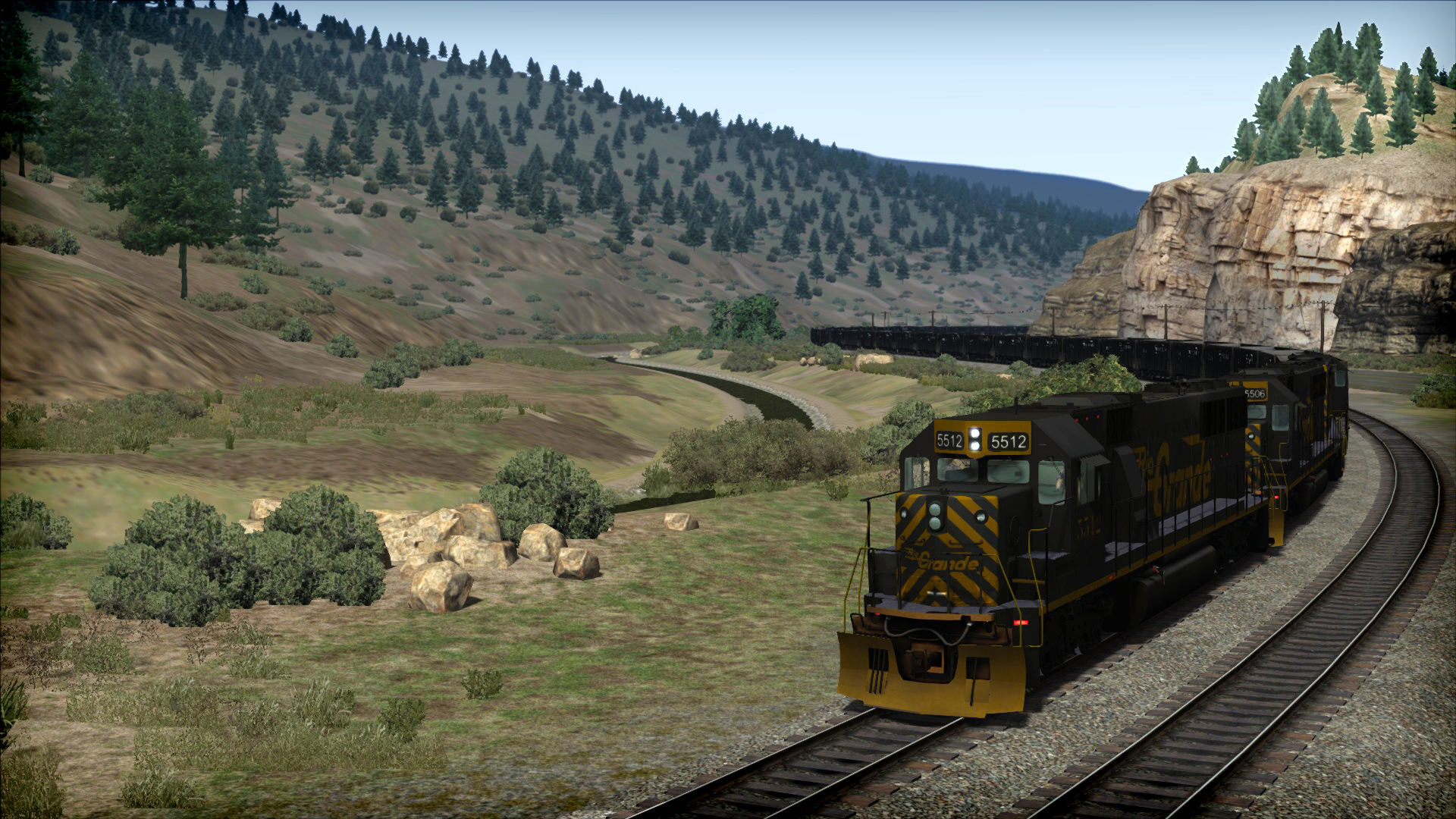 Train Simulator: D&RGW SD50 Loco Add-On screenshot