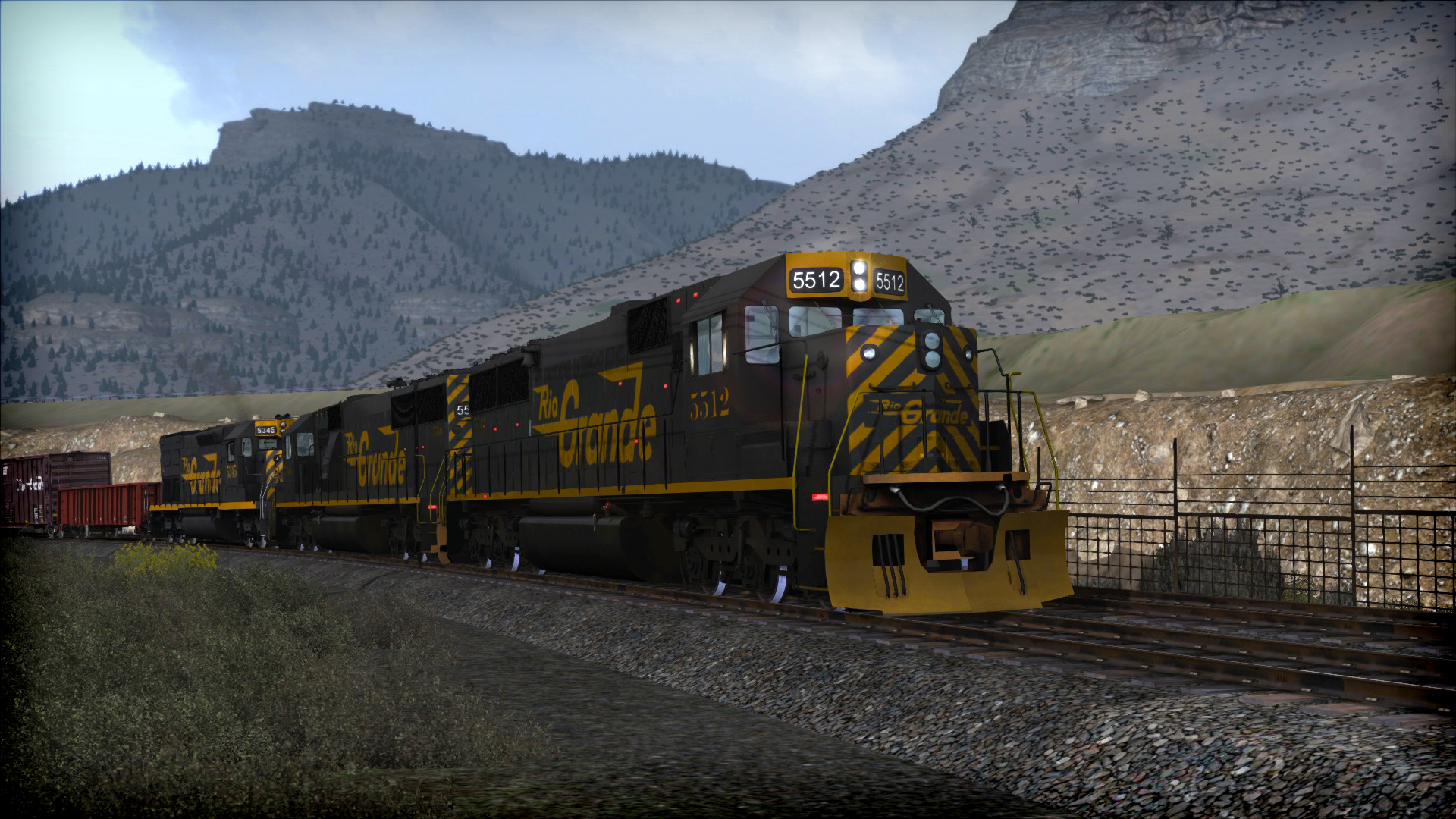 Train Simulator: D&RGW SD50 Loco Add-On screenshot