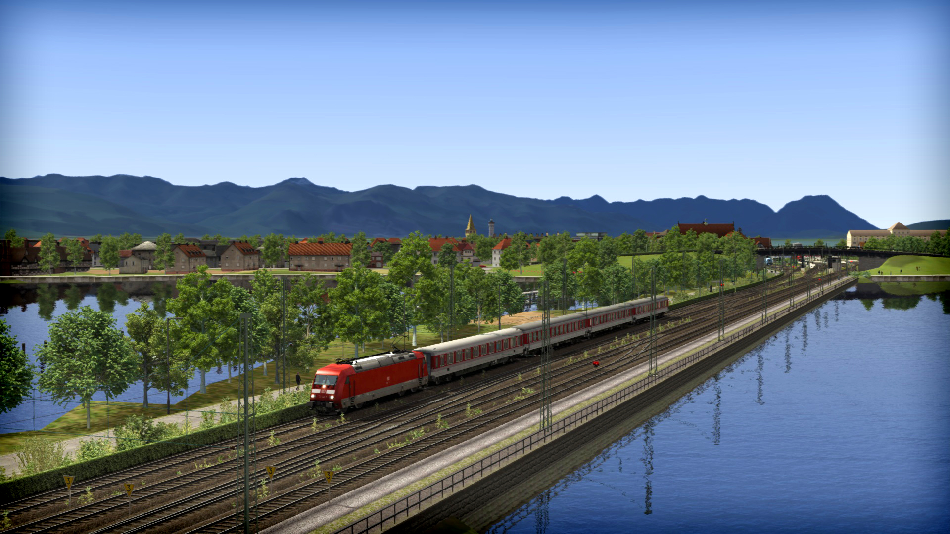Train Simulator: Three Country Corner Route Add-On screenshot