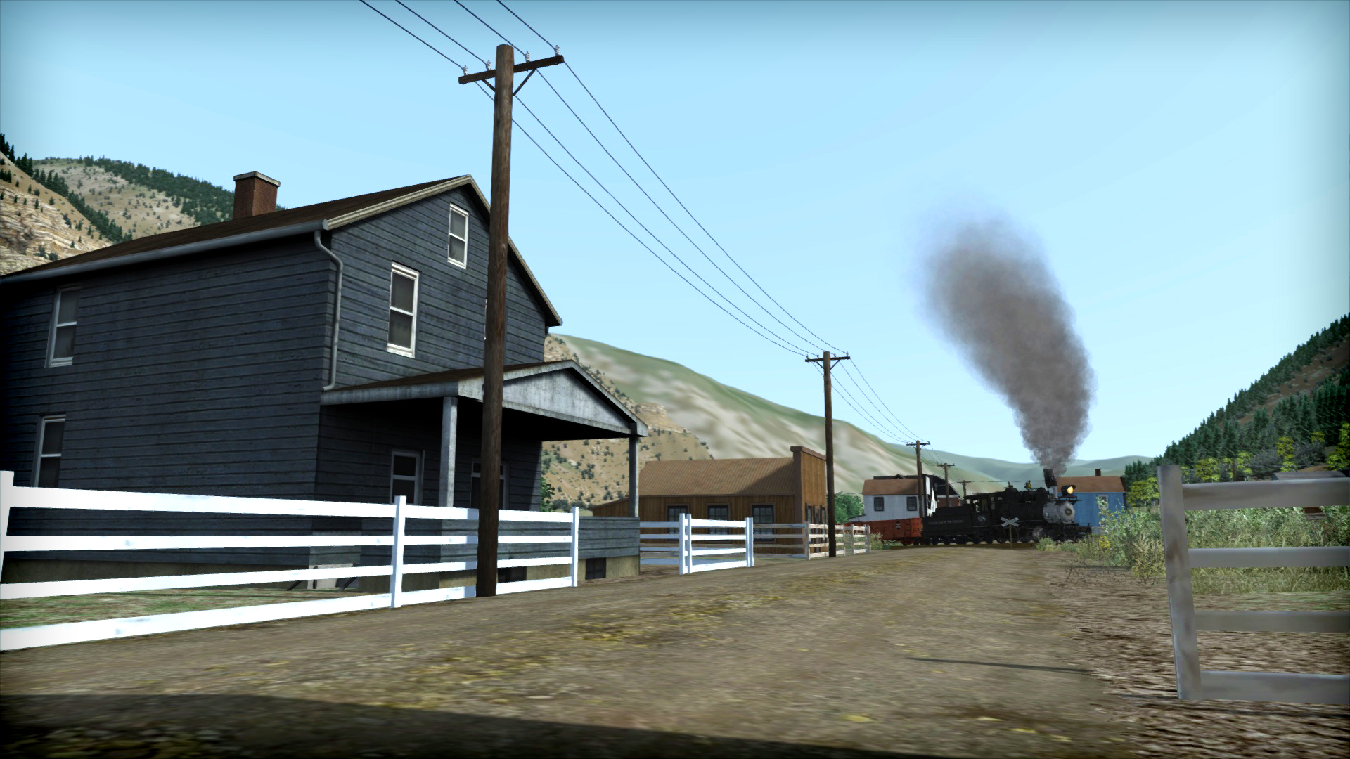 Train Simulator: Clear Creek Narrow Gauge Route Add-On screenshot