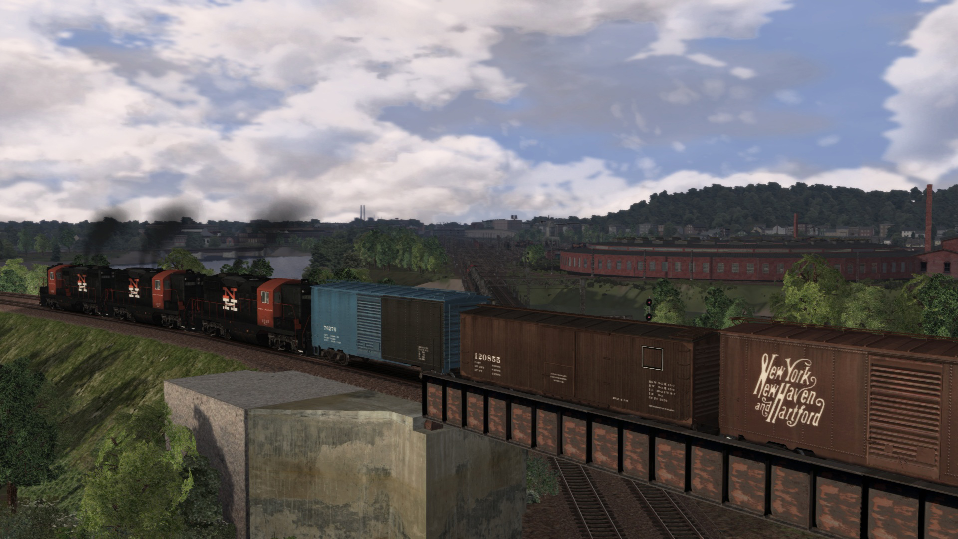 Train Simulator: Springfield Line: Springfield – New Haven Route Add-On screenshot