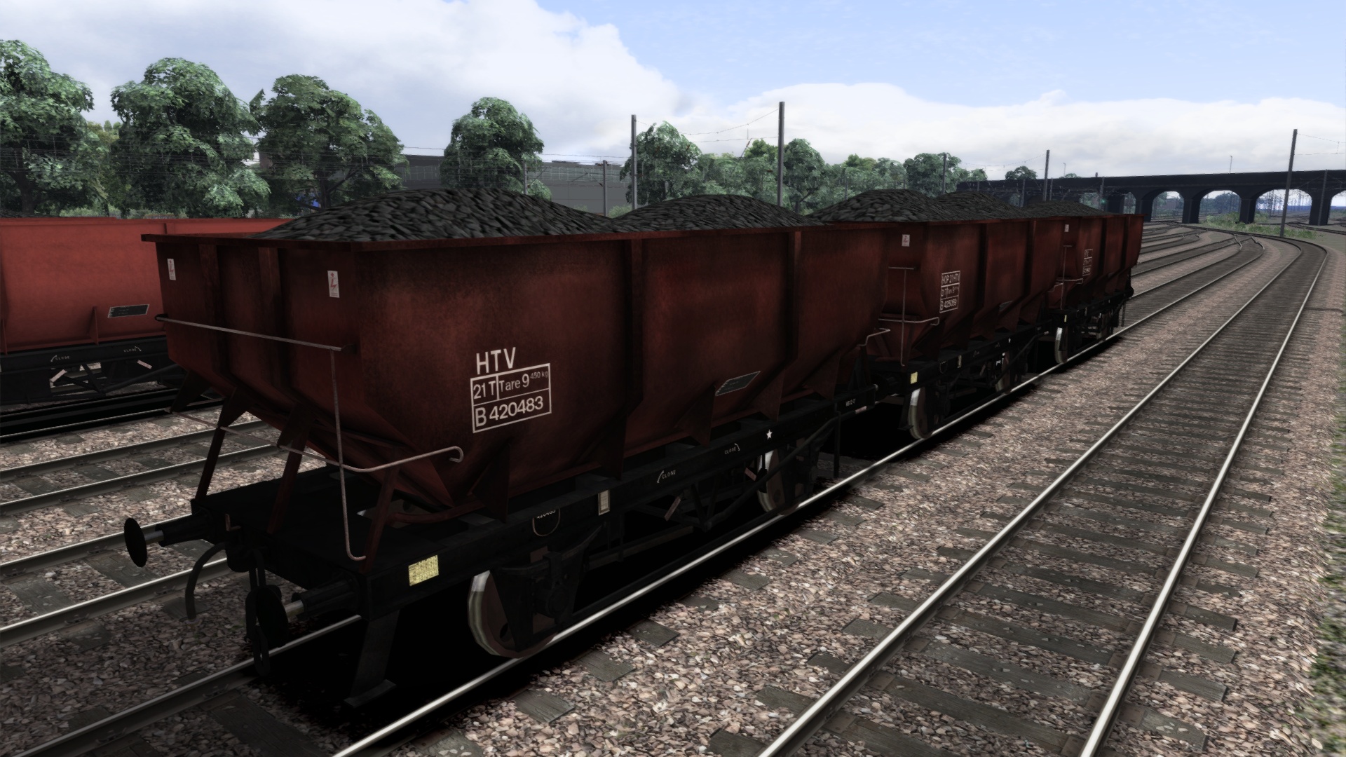 Rebodied dia. 1/146 HTV 21t Coal Hoppers Wagon Pack screenshot