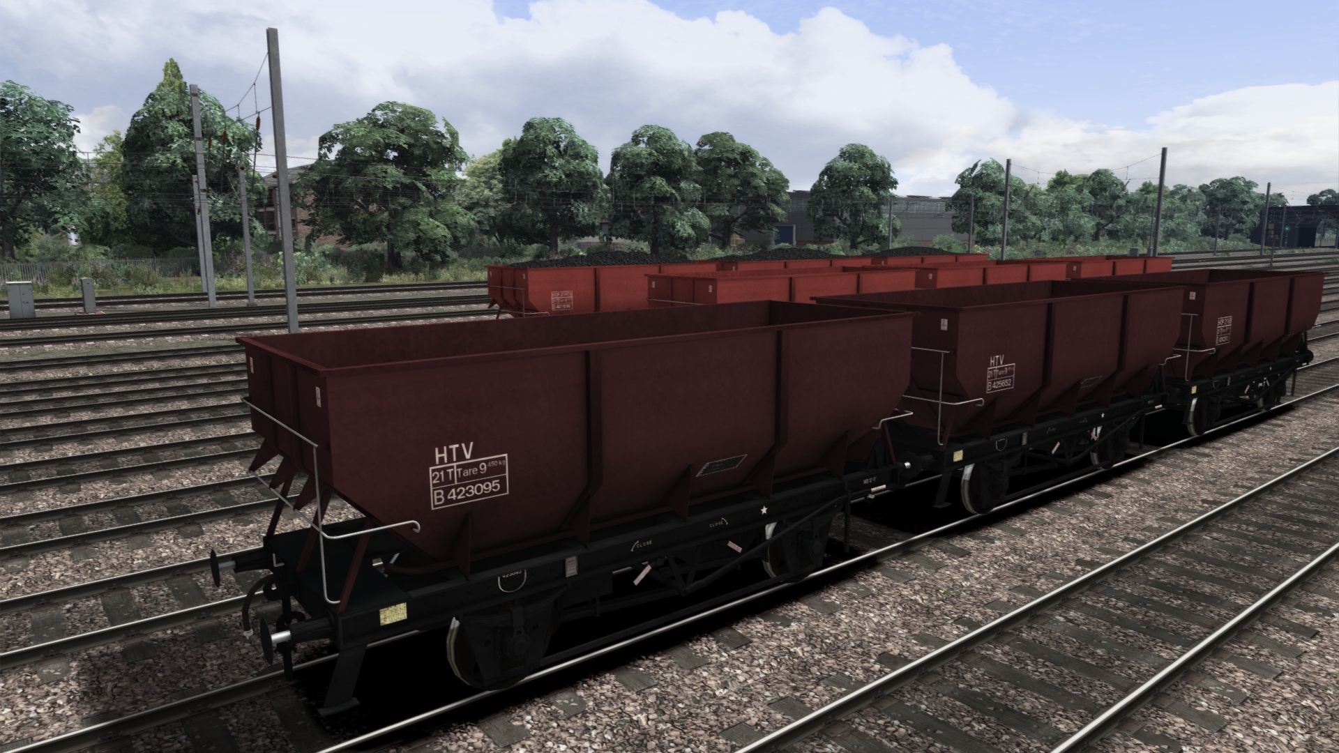 Rebodied dia. 1/146 HTV 21t Coal Hoppers Wagon Pack screenshot