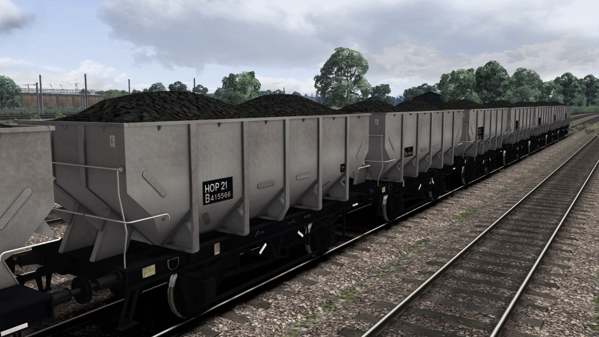 TS Marketplace: dia. 1/146 HTO 21t Coal Hopper Wagon Pack screenshot
