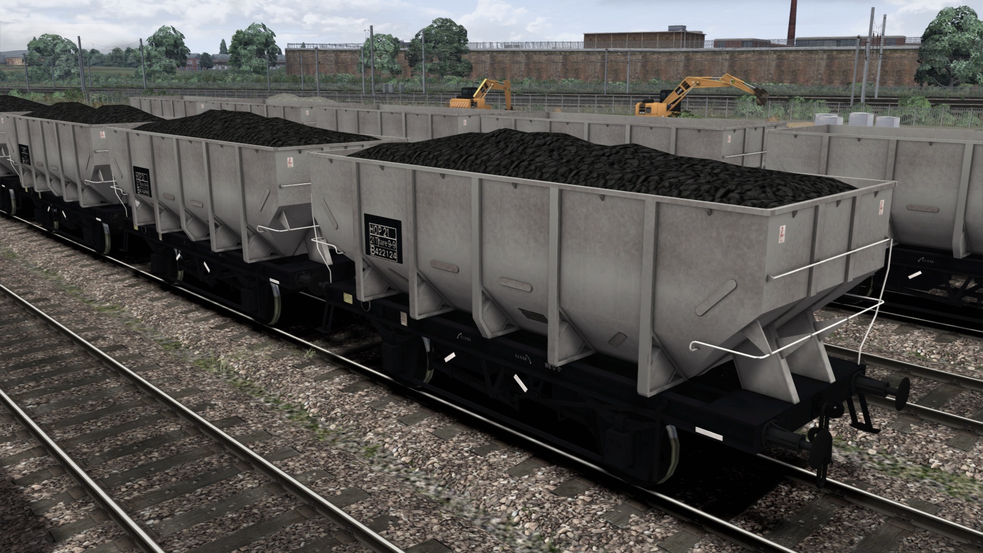 TS Marketplace: dia. 1/146 HTO 21t Coal Hopper Wagon Pack screenshot