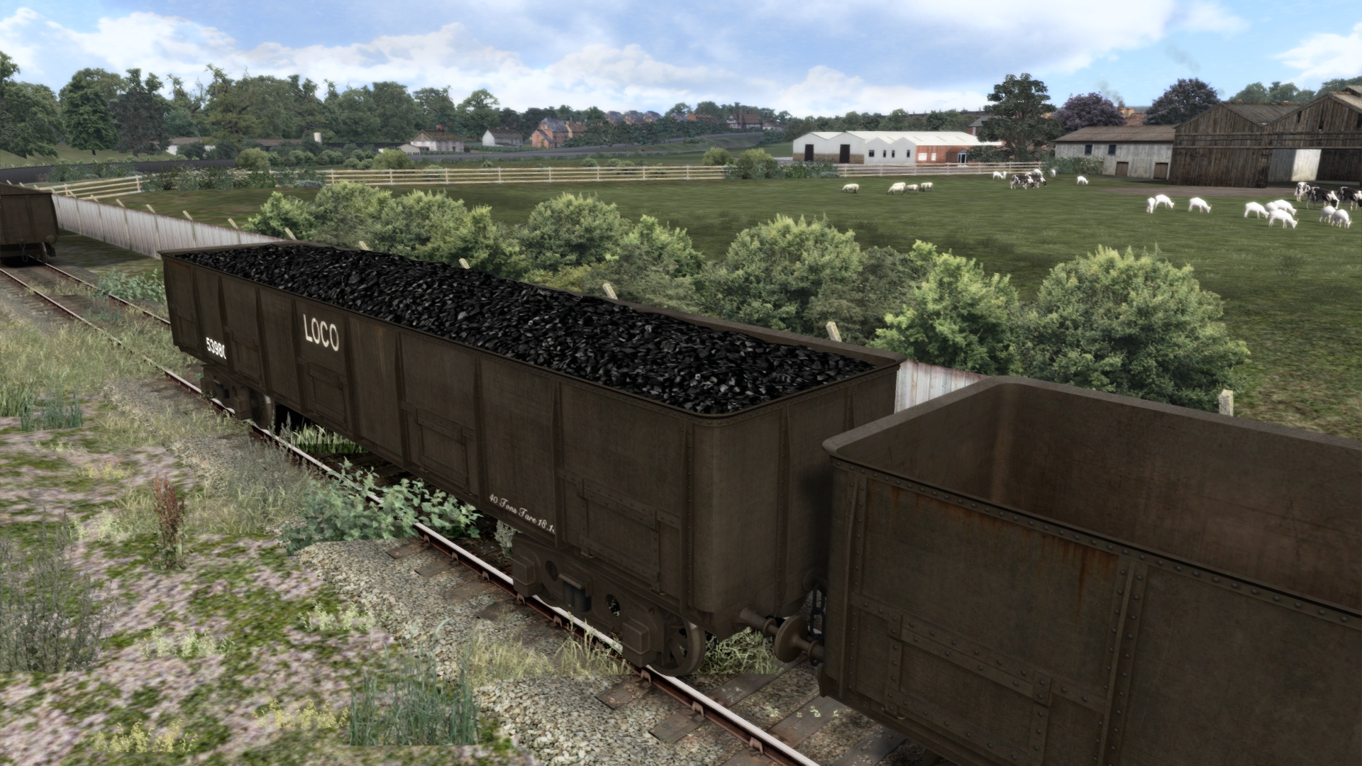 TS Marketplace: GWR 40t Coal Wagon Pack screenshot