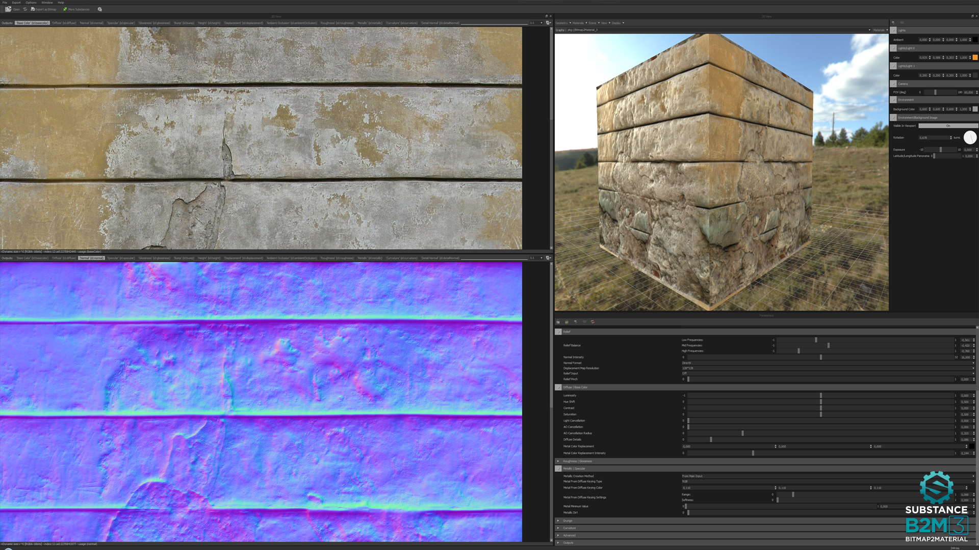 Bitmap2Material 3 Professional Upgrade screenshot