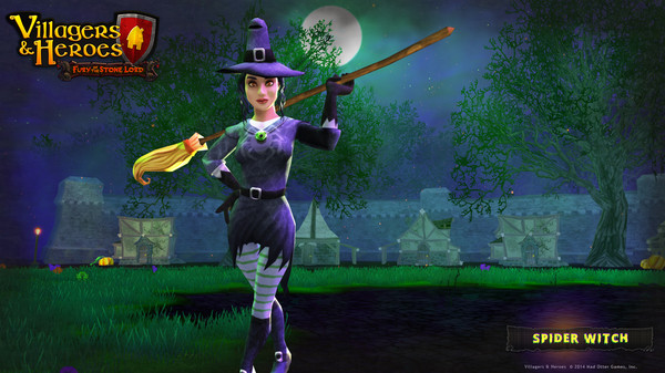 скриншот Villagers and Heroes: 2014 Halloween Pack 4